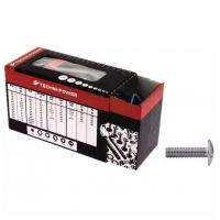 PARAFUSO CABEÇA ABAULADA 8X30 INOX A2 (CAIXA DE 50)