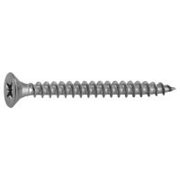 PARAFUSO AGLOMERADO CABEÇA PLANA 5X40 GALVANIZADO (CAIXA DE 200)