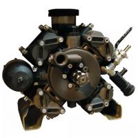 BOMBA DE PULVERIZAÇÃO DE ALTA PRESSÃO COMET APS96 4 PISTÕES 94L/MIN 40 BAR EIXO DUPLO 1"3Z6/8Z