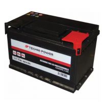 BATERIA 12V-75AH/680A + À DIREITA TECHNI-POWER