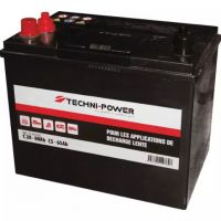 BATERIA 12V 80AH DESCARGA LENTA DUPLA + À ESQUERDA TECHNI POWER
