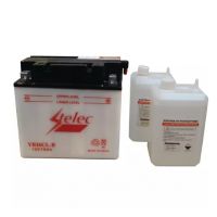 BATERIA TIPO YB16CL-B (+À DIREITA) COM PACOTE DE ÁCIDO