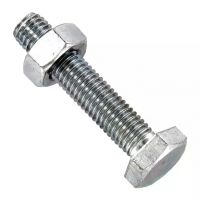 PARAFUSO CABEÇA SEXTAVADA 8X25 GALVANIZADO 8.8 FT BLISTER DE 30