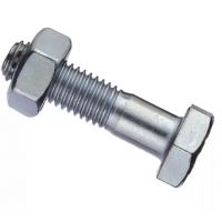 PARAFUSO CABEÇA SEXTAVADA 12X70 GALVANIZADO 8.8 FP BLISTER DE 10