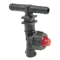 Porta-bicos ISO dcv duplo 3/4" ligação de mangueira