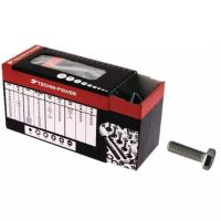 PARAFUSO CABEÇA SEXTAVADA 16X40 FT INOX A2 (CAIXA DE 25)