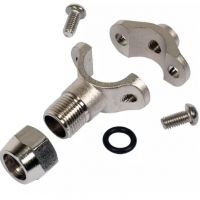 PORTA BICO FIXO COM JUNTA E PORCA DE 3/8" PARA TUBO DE 20 MM (1/2")