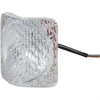 Luz de trabalho halogénio, 55/70W, quadrado, 12V, branco, 103x66x103mm, Hella