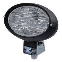 Luz de trabalho halogénio, 55W, 1150lm, oval, 12/24V, branco, de aparafusar, 160x78x128mm ficha AMP, Hella