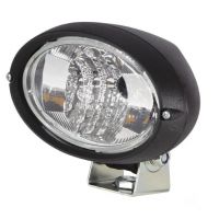 Luz de trabalho halogénio, 55/70W, oval, 12/24V, branco, 160x78x128mm, Hella