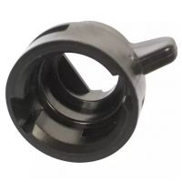 PORCA HARDI FENDA FINA CORPO PLANO 8MM PRETO