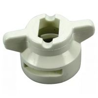 PORCA HARDI BRANCA 8MM FENDAS FINAS