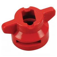 PORCA HARDI VERMELHA 8MM FENDAS FINAS