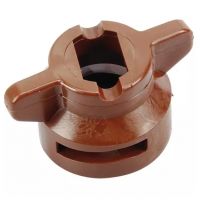PORCA HARDI CASTANHA 8 MM FENDAS FINAS