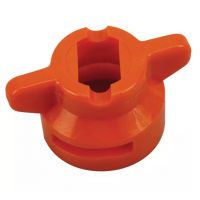 PORCA HARDI LARANJA 8MM FENDAS FINAS