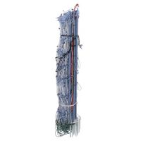 Rede de vedação de 108 cm com espigão duplo 50 m branco/azul, TitanNet Premium