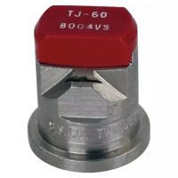 BICO TEEJET JATO DUPLO PLANO TJ60 80 04 INOX VS VERMELHO