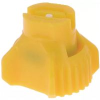 BICO NOZAL JATO PLANO AFX 90 02 AMARELO CERÂMICA PACOTE COM 8