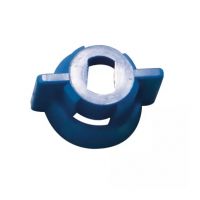 ECROU RAPIDE POUR BUSE HARDI FLAT FAN BLEU MEPLAT 8 MM AVEC JOINT
