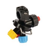Porta-bicos 3/8" triplo tipo abraçadeira