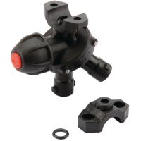 Porta-bicos triplo ISO tipo abraçadeira 1/2"