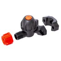 Porta-bicos dcv 3/8" BSP, abraçadeira tubo 1/2"