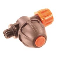 Porta-bicos 1/4"M 3/8" giratório