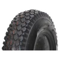 Pneu e câmara de ar 4.00-8, 6 Ply, válvula reta, T-991,