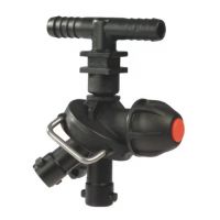 Porta-bicos 3 ISO dcv duplo 1/2" ligação de mangueira