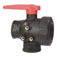 Válvula de esfera 3 vias 1 1/2"