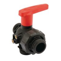 Válvula de esfera 3 vias T5 com extensão