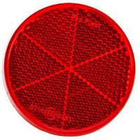 Refletor redondo vermelho