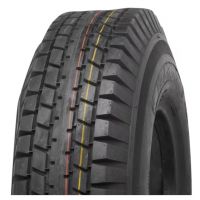 Pneu e câmara de ar 6,00-9, 10 Ply, válvula reta, V-54,