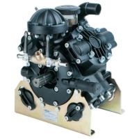 Bomba Pressão pistão-membrana