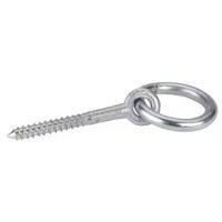 Parafuso com argola 12x80mm cabeça redonda