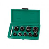 Jogo (9pcs) extractor femeas danificadas Jonnesway AN040082