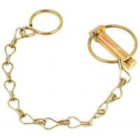 Cavilha de mola com corrente e gancho, Cavilha Ø11mm