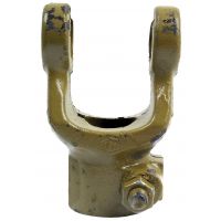 Forquilha de parafuso (Dimensão da cruzeta: 27 x 74.5mm) Diametro Ø35mm, Tamanho de chave em: 10mm.