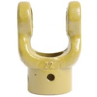 Forquilha de escatel (Dimensão da cruzeta: 22 x 54.8mm) Diametro Ø1-1/4'', Key Size: 1/4''.