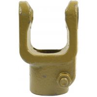 Forquilha de parafuso (Dimensão da cruzeta: 32 x 76mm) Diametro Ø40mm, Tamanho de chave em: 12mm.