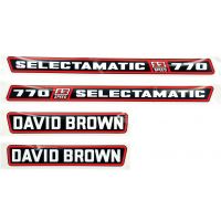 Kit Autocolantes 770 Selectamatic