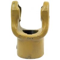 Forquilha de escatel (Dimensão da cruzeta: 32 x 76mm) Diametro Ø40mm, Tamanho de chave em: 12mm.
