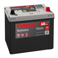 Bateria Tudor Technica TB604 60Ah 480A +D 230x173x222