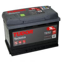 Bateria Tudor Technica TB741 74Ah 680A +E 278x175x190