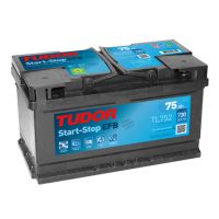 Bateria Tudor EFB TL752 75Ah 730A +D 315x175x175