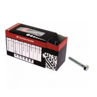 PARAFUSO TIREFOND SEXTAVADO 8X60 GALVANIZADO (CAIXA DE 50)