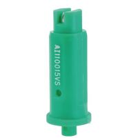 Bico anti-deriva, venturi, jato plano único AI 110° 015, aço inoxidável, verde, TeeJet
