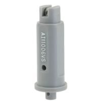 Bico anti-deriva, venturi, jato plano único AI 110° 06, aço inoxidável, cinzento, TeeJet