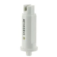 Bico anti-deriva, venturi, jato plano único AI 110° 015, aço inoxidável, branco, TeeJet