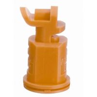 Bico anti-deriva, venturi, jato duplo plano AI3070 110° 02, plástico, amarelo, TeeJet